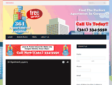 Tablet Screenshot of 361apartmentlocators.com